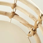 Bella Maison Dawn Oval Sepet Naturel (33x23x11 Cm) Naturel