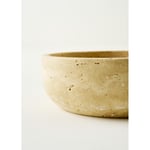 Bella Maison Ephesus Traverten Dekoratif Kase Naturel (20x7 Cm) Naturel
