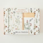 Bella Maison Flores Pamuklu Çift Kişilik Pike Takımı Somon (200x220 Cm) Somon
