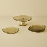 Bella Maison Geo Pasta Tabağı 4'lü Yeşil (21 Cm)