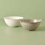 Bella Maison Handle Kaseli Süzgeç Bej (25,5x25,5x10,8 Cm) Bej