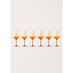 Bella Maison Lisa Kadeh 6'lı Amber (490 Cc)