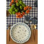 Bella Maison Mabel Stoneware 48 Parça 12 Kişilik Yemek Takımı Mavi
