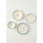 Bella Maison Mabel Stoneware 48 Parça 12 Kişilik Yemek Takımı Mavi