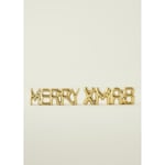Bella Maison Merry Dekoratif Obje Gold (18x2x6 Cm) Gold