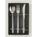 Bella Maison Milano 18 Parça Yemek Çatal Kaşık Bıçak Seti Silver Silver