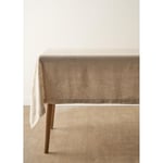 Bella Maison Miva Simli Masa Örtüsü Gold (150x250 Cm) Gold