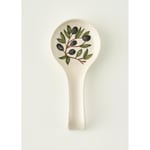 Bella Maison Olive Kirli Kaşıklık Beyaz (11,5x24 Cm) Beyaz