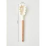 Bella Maison Olivia Silikon Makarna Kepçesi Krem (31x6x4 Cm) Krem