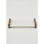 Bella Maison Olmo Mermer Dekoratif Tepsi Naturel (15x30 Cm) Naturel
