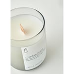 Bella Maison Osmanthus Ahşap Fitilli Soy Wax Mum Antrasit