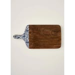 Bella Maison Paisley Mango Sunum Ve Kesme Tahtası Mavi (40x20x2 Cm) Mavi