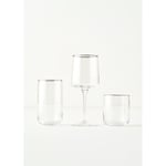 Bella Maison Premium Bardak-kadeh Set 18'li Silver