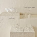 Bella Maison Premium Bardak-kadeh Seti 36'lı Silver