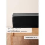 Bella Maison Premium Tencel Çift Kişilik Lastikli Saten Çarşaf (160x200x35)