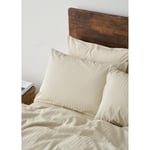 Bella Maison Premium Tencel King Size Saten Nevresim Seti Bej (240x220 Cm) Yeşil