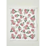 Bella Maison Rose Pamuklu Baskılı Kurulama Bezi 2'li Krem (40x50 Cm) Krem