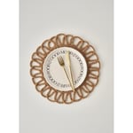 Bella Maison Rosy Örgü Amerikan Servis Kahverengi (35 Cm) Kahverengi