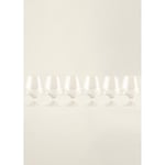 Bella Maison Shape Kristal 6'lı Kahve Yanı Su Bardağı Naturel (180 Cc)
