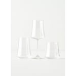 Bella Maison Shape Kristal Bardak-kadeh Seti 18'li Naturel