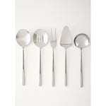 Bella Maison Siena 5 Parça Servis Seti Silver Silver