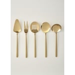 Bella Maison Siena 5 Parça Servis Seti Gold Gold