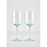 Bella Maison Stripe Kadeh 2'li Yeşil (440 Cc)