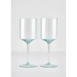 Bella Maison Stripe Kadeh 2'li Yeşil (440 Cc)