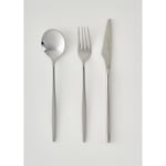Bella Maison Toscana 18 Parça Tatlı Çatal Kaşık Bıçak Seti Silver Silver