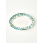 Bella Maison Van Gogh Almond Blossom Porselen Sunum Tabağı Turkuaz (25 Cm) Mavi