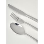 Bella Maison Venedik 18 Parça Tatlı Çatal Kaşık Bıçak Seti Silver Silver