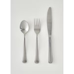 Bella Maison Venedik 18 Parça Tatlı Çatal Kaşık Bıçak Seti Silver Silver