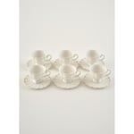 Bella Maison Victoria New Bone 6'lı Kahve Fincanı Seti Gold (110 Cc)