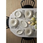 Bella Maison Victoria Porselen 24 Parça 6 Kişilik Yemek Takımı Silver Silver