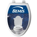 BEMIS 170 000 Klozet Kapağı, ELONGATED, Plastik, Beyaz
