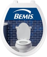 BEMIS 70 000 Klozet Kapağı, Yuvarlak, Plastik, Beyaz
