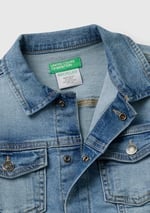 Benetton Erkek Çocuk Denim Denim Ceket