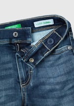 Benetton Erkek Çocuk Koyu Denim Denim Pantolon