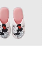 Benetton Erkek Çocuk Pembe Mickey Desenli Terlik