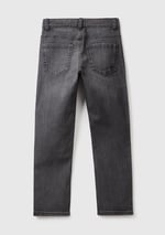 Benetton Erkek Çocuk Siyah 5 Cepli Slim Fit Denim Pantolon