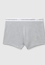 Benetton Erkek Gri Melanj Boxer