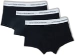 Benetton Erkek Siyah Beli Logo Detaylı 3'lü Boxer Seti