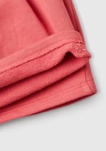 Benetton Kız Çocuk Fuşya Logo İşlemeli Beli İpli Şort