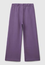 Benetton Kız Çocuk Mor Etiket Detaylı Yırtmaçlı Büzgü İpli Eşofman Altı - Seçenekler: 6-7 Yıl, 7-8 Yıl, 8-9 Yıl, 10-11 Yıl, 11-12 Yıl, 13-14 Yıl