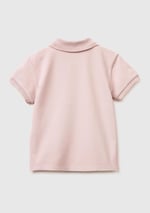 Benetton Kız Çocuk Pembe Logolu Pike Polo T-Shirt - Seçenekler: 2 Yıl, 5 Yıl, 4 Yıl