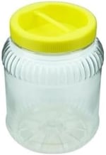 Benim Marifetlerim - Kapaklı Şeffaf Gövde Turşu Bidonu 2 Litre