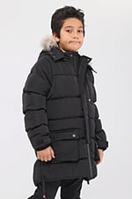 Benittokids Erkek Çocuk Mont 51233s Siyah 8 YAŞ