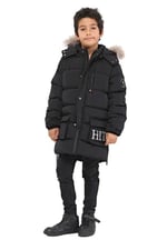 Benittokids Erkek Çocuk Mont 51233s SİYAH 6 YAŞ