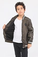 Benittokids Erkek Çocuk Yağmurluk 51269 Haki 8 YAŞ
