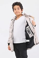 Benittokids Natural Kürklü Erkek Çocuk Kaban Bej 51237T
